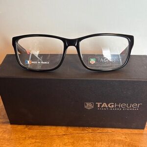 TAG Heuer Sleek Black Eyewear